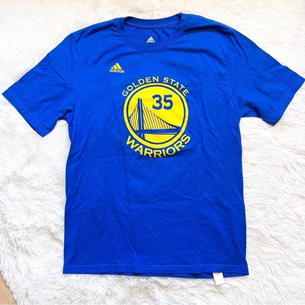 Nike Kids Blue & Yellow Golden State Warriors Tee